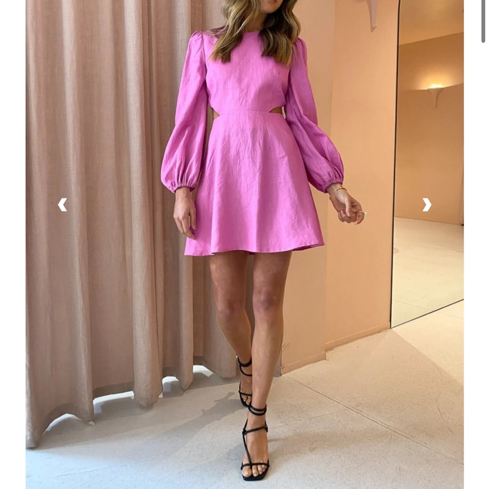 Coco and Lola cutout mini dress